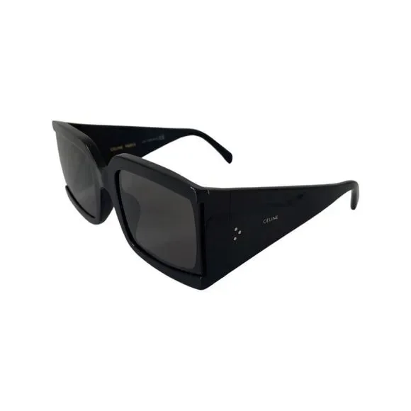 Celine Oversized Square Sunglasses 60mm Black - Picture 6 of 6
